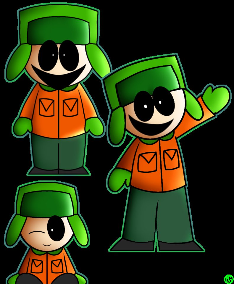 GoodArtist2003's tweet photo. Here's the nightmare characters and made in weeks #smilingcherub #nightmarekyle #nightmarekenny #nightmarecartman #creepypasta https://t.co/I6nMFs3FiV