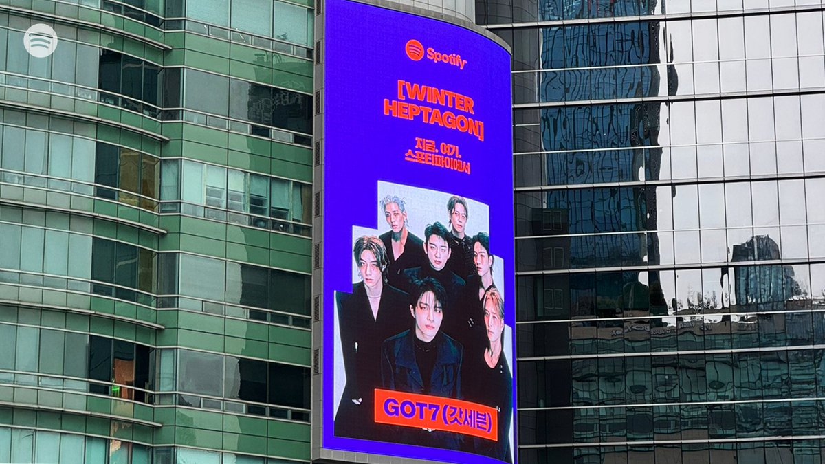 SpotifyKR's tweet photo. 갓세븐 없인 다 lights off
⚡https://t.co/Jevv1lRBrh

@GOT7official #스포티파이 #GOT7 
#갓세븐 #WINTER_HEPTAGON https://t.co/v7rUeae3fT