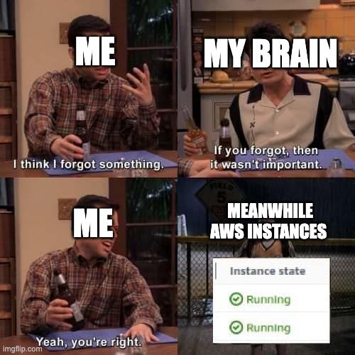 cloudshot_app's tweet photo. Forgot to turn off your AWS instances ?

Sure, you could write a Lambda script to auto-shutdown… or just use Cloudshot! 🚀

Set the hours you want your instances to be ON, and Cloudshot takes care of shutting them down when not needed.

Try it here 👉 https://t.co/0P4tByqYkY https://t.co/124bMoVPT6
