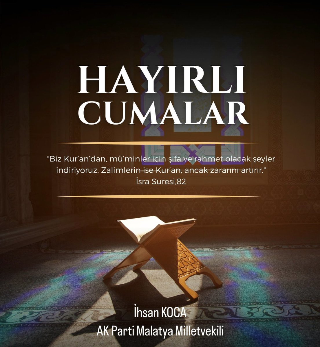 Allah’ın selamı rahmeti, bereketi üzerimize olsun!
Cumamız Mübarek Olsun…

#Hayırlı_Cumalar