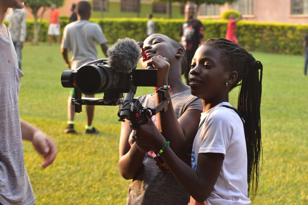 2217travis's tweet photo. 🤩 "I'm thrilled to share my experience of training and passing on my skills in videography to the next generation! During the recent Lower Primary Camp at KACC, I had the joy of sharing my knowledge with eager young minds. Seeing them grasp and apply these skills was fulfilling! https://t.co/5uPlLBXALo