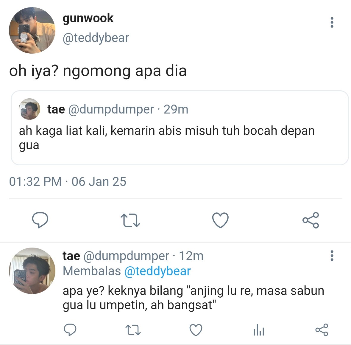 foxiemaet's tweet photo. geonmaet few tweet au β
kinda π
ada yang tau kesepakatan antara #mattwook ini apa?
Β© foxiemaet
tags ; mattwook ; geonmaet ; mattparkz https://t.co/pfPKvzzlgH