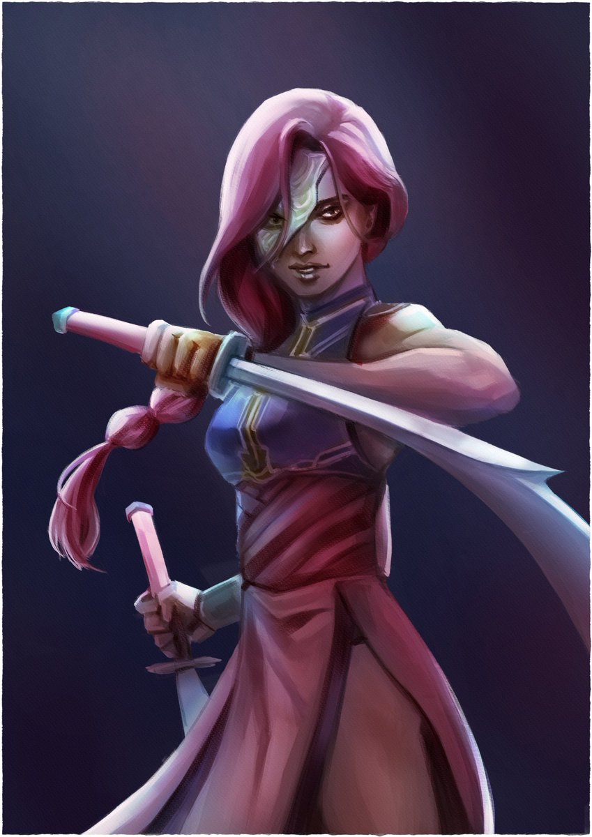 obsulyt's tweet photo. super excited for upcoming arcane seasons! #arcane #Katarina #arcanefanart https://t.co/ap3Q8DUwAX