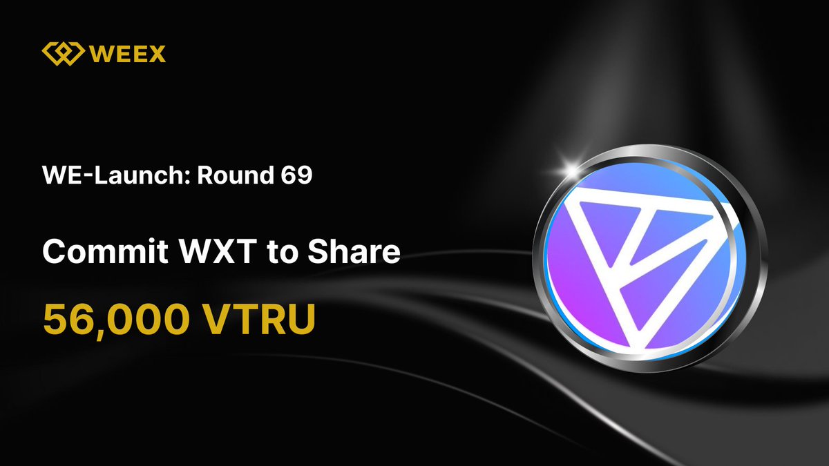 WEEX (@weex_official) on Twitter photo 🪂 Get ready for massive airdrops! $VTRU (Vitruveo) <a href="/vitruveochain/">Vitruveo Blockchain</a> is coming to #WELaunch! 🌟
📢Commit your $WXT to earn a share of 56,000 $VTRU!
🗓️2025-1-31 8:00 (UTC+0) — 2025-2-5 8:00 (UTC+0)
📖More Details:
weexsupport.zendesk.com/hc/en-us/artic…
💡 $VTRU Listing Time: 2025-2-05 10:00 🪂 Get ready for massive airdrops! $VTRU (Vitruveo) <a href="/vitruveochain/">Vitruveo Blockchain</a> is coming to #WELaunch! 🌟
📢Commit your $WXT to earn a share of 56,000 $VTRU!
🗓️2025-1-31 8:00 (UTC+0) — 2025-2-5 8:00 (UTC+0)
📖More Details:
weexsupport.zendesk.com/hc/en-us/artic…
💡 $VTRU Listing Time: 2025-2-05 10:00