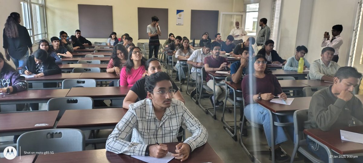 GSFCUniversity's tweet photo. We are thrilled to share that the Mega Math Housie Challenge was a huge success!
Congratulations to our champion, Kush Patel & our runner-up, Nishtha Berawala! Your quick thinking and problem-solving skills were truly impressive
#MegaMathHousie #MathClub #Success #FunWithNumbers https://t.co/napuewiZvh