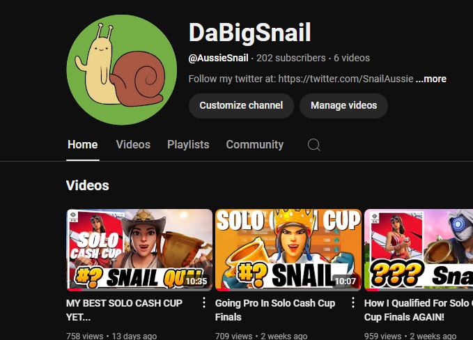 Snail (F/A) tweet media