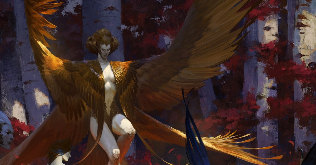 Sentinelcreativ's tweet photo. Harpy Queen by Bayard Wu
https://t.co/QDHnBdtNCN https://t.co/n2U40BnlQV