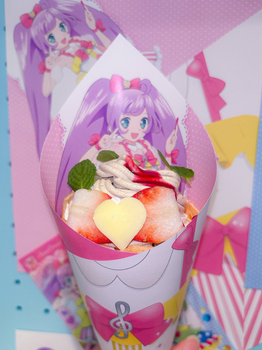 プリパラ10周年】 #大プリパラ展 ×AmoCrepeコラボ❣️/ 本日よりコラボ
