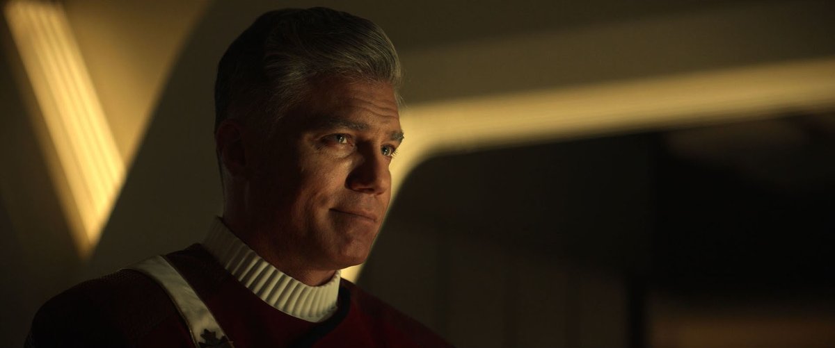 CursedByTragedy's tweet image. "It's not about me anymore. It never was."
— Rear Admiral Christopher Pike
A man out of time. AU from 'A Quality of Mercy' timeline.
#StarTrekRP / MDNI
