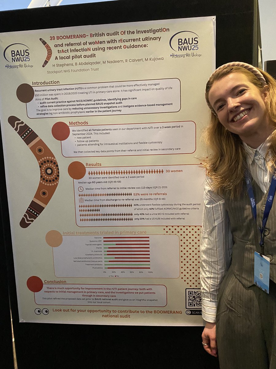 Rob Calvert (@robcalvert18) on Twitter photo Excellent pilot study for our national recurrent UTI audit from Helen Stephens, <a href="/Bushra_aq91/">Bushra Abdelqader</a> <a href="/Mehwash_Nadeem/">Mehwash Nadeem</a> and <a href="/kujawa_magda/">Magda Kujawa</a>
Much opportunity to streamline care for women who lives have been plagued by repeated infections #BOOMERANG #NWU25 Excellent pilot study for our national recurrent UTI audit from Helen Stephens, <a href="/Bushra_aq91/">Bushra Abdelqader</a> <a href="/Mehwash_Nadeem/">Mehwash Nadeem</a> and <a href="/kujawa_magda/">Magda Kujawa</a>
Much opportunity to streamline care for women who lives have been plagued by repeated infections #BOOMERANG #NWU25