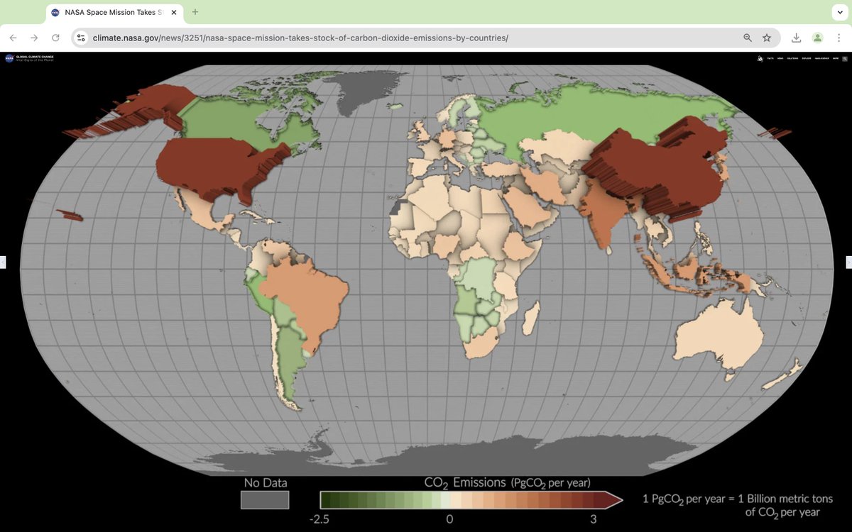 AndrewJWHaynes's tweet image. Trudeau, Carney, Guilbeault (and Butts) don't want Canadians to see this.

NASA has determined CANADA REMOVES MORE CO2 from the Atmosphere than it EMITS.  

This is mostly due to Forest preservation by Canada's Provinces.

The Trudeau Liberals do nothing for Canada to get credit…