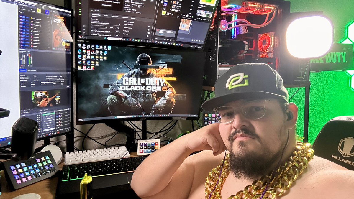 BigKennyGaming's tweet photo. Ayyy #BigNation Iβm LIVE right now on @kick @YouTube and on @Twitch You know whatβs up BigKennyGaming on all platforms pimpin. See you there. https://t.co/bqxTbojHvW