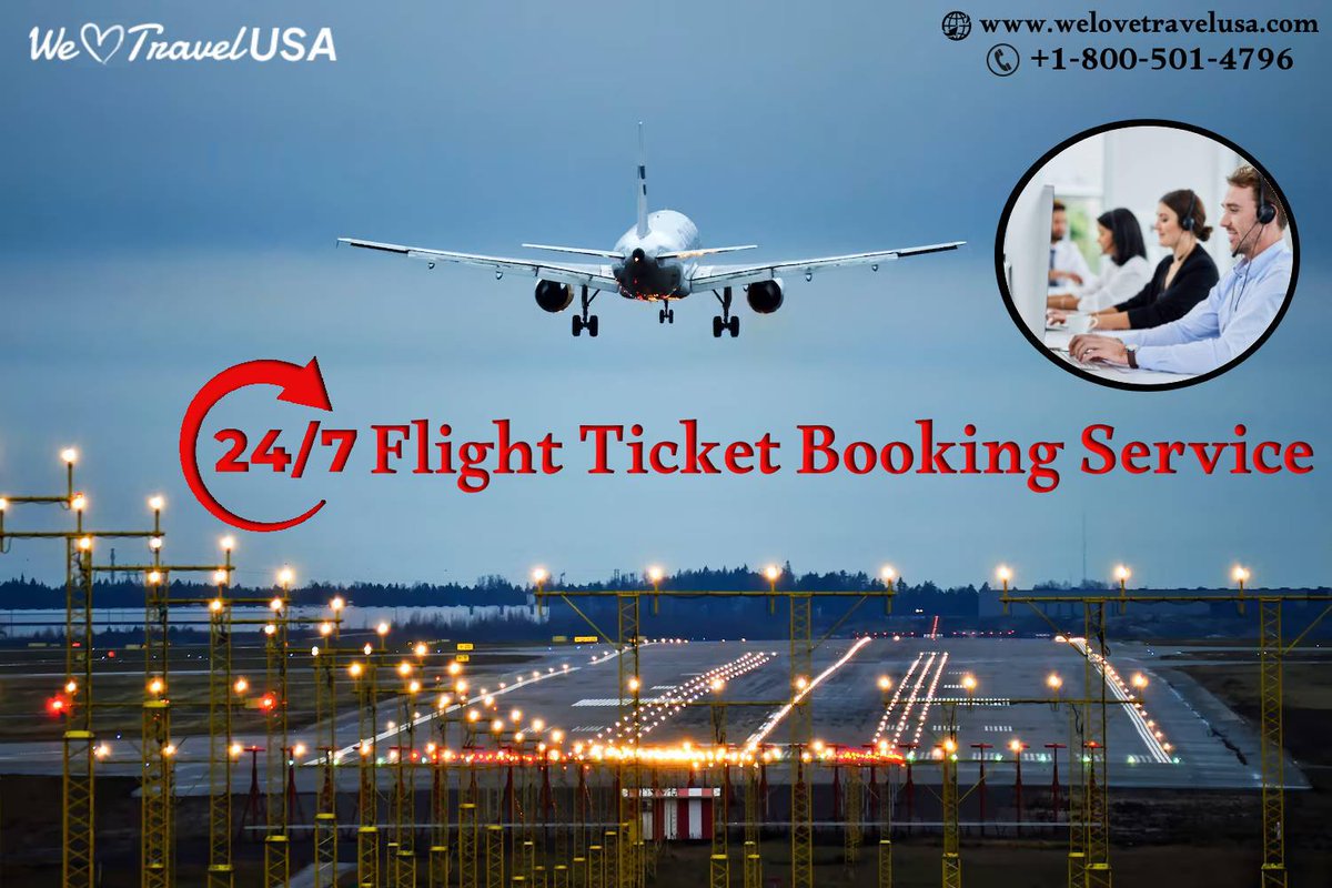 Do you need to #bookflight at any time? Our 24/7 #ticketbookingservice is for you! Just call our toll-free number 18005014796 and experience a comfortable #ticketbooking at any time, at any time with our #bestservice. Contact us now and fly on your dream trip- day or night!