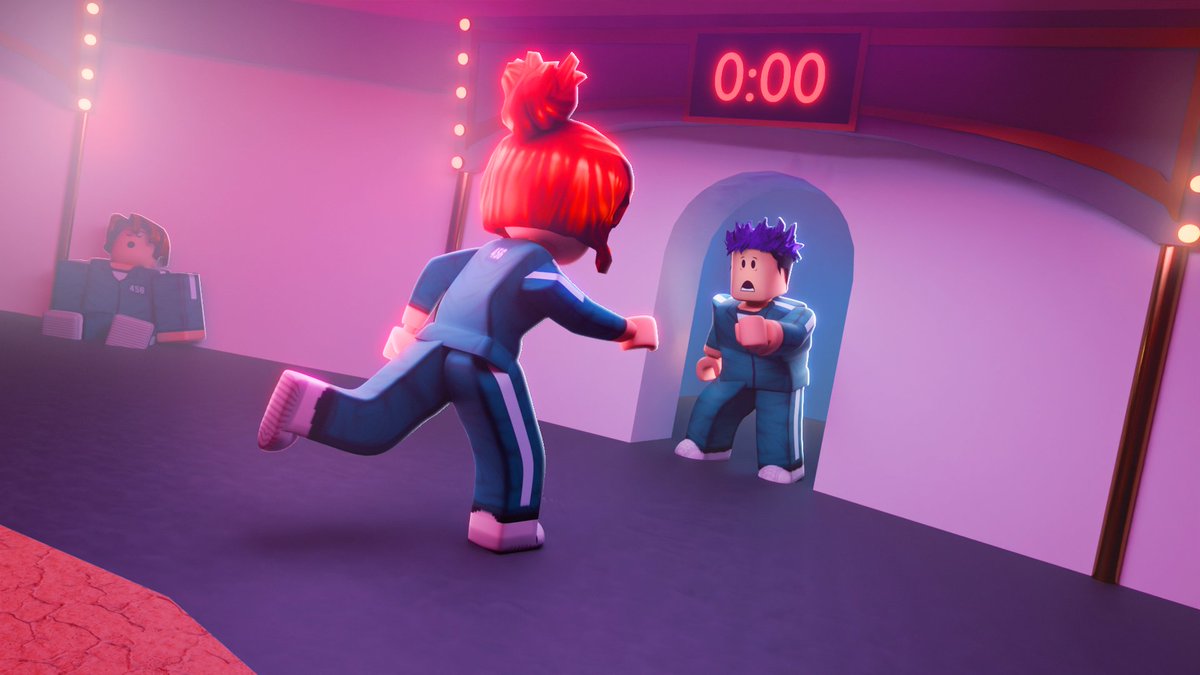 3dAztec's tweet image. 🦑 Squid Games Thumbnail 5
 I don&apos;t feel like this was unexpected but once again another thumbnail for Roblox Squid Games! 

📷 Like and RT for more.   
 #RobloxDev #robloxart #RobloxGFX