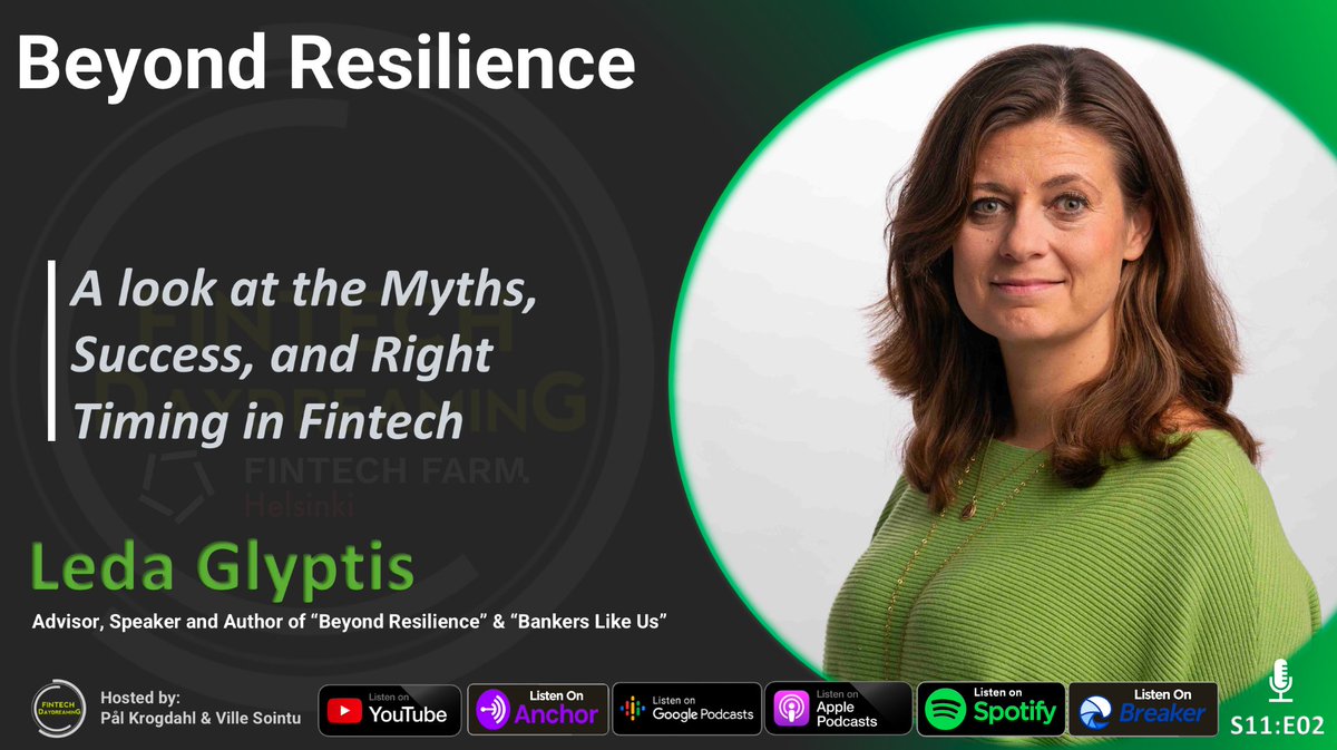 What makes a banker a superstar?
🎬 YouTube - lnkd.in/dMmKzDhK
🎧 Spotify - lnkd.in/dKTmxwHC
🎧 Apple - lnkd.in/ddG-wy5D
🌎 FintechDaydreaming.com