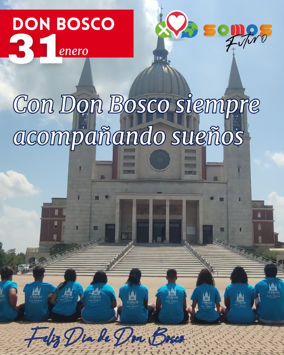 Desde FISAT os deseamos ¡FELIZ DÍA DE DON BOSCO!

#DonBosco #díadeDonBosco