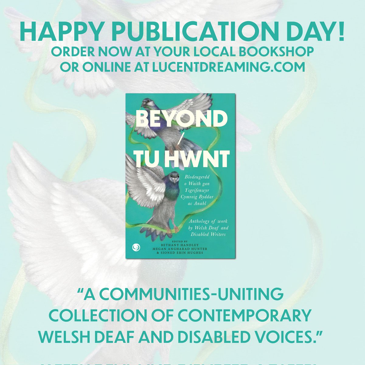 Paul Bennett-Davies (@p_m_davies) on Twitter photo Is anyone still here?
If you are, please consider buying this book I contributed to. I wrote about my experience of being neurodiverse and running in the Welsh mountains. I'm featured alongside some incredible disabled Welsh writers.
<a href="/LucentDreaming/">Lucent Dreaming</a> Is anyone still here?
If you are, please consider buying this book I contributed to. I wrote about my experience of being neurodiverse and running in the Welsh mountains. I'm featured alongside some incredible disabled Welsh writers.
<a href="/LucentDreaming/">Lucent Dreaming</a>
