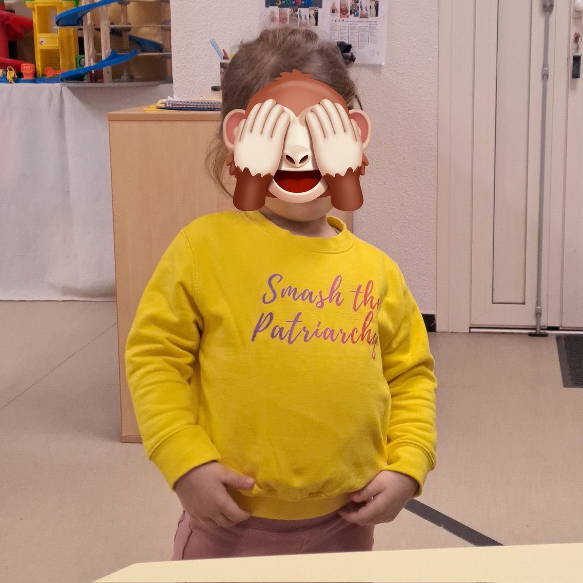 rockteeez's tweet photo. the sweater??? of one of my kids at work??? hell yeah??? https://t.co/n6V8AYWWn5