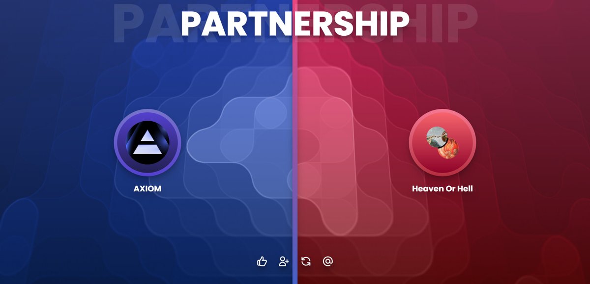 🚀 HoH x Axiom Partnership! 🚀

Axiom is the only platform with:
✅ Twitter Monitor | Perps &amp; Memes
✅ Twitter Reuse | Trading Rewards
🎉 1 SOL Giveaway! 🎉
Enter now:
🔹 Use our ref link: axiom.trade/@0x
🔹 Follow <a href="/AxiomExchange/">Axiom</a> &amp; <a href="/HoH_Alpha/">Heaven or Hell</a>
🔹 Like, RT &amp; Tag 2 friends
