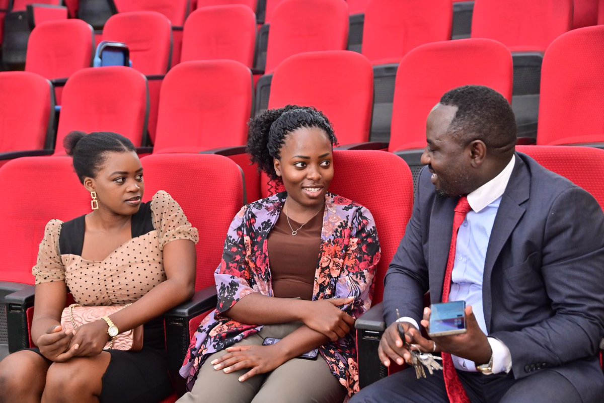 PRAU_Uganda's tweet photo. 🎤 Insightful moments at the #PRStudentsSymposium25!
One of the #PRAUd mentors, @NarasiKambaho, engaging with PR students at the #Symposium happening now at @OfficialMubs auditorium.

📢 Learning, networking &amp; shaping the future of PR!

#PRStudents #PRExcellence https://t.co/GseM69py3W