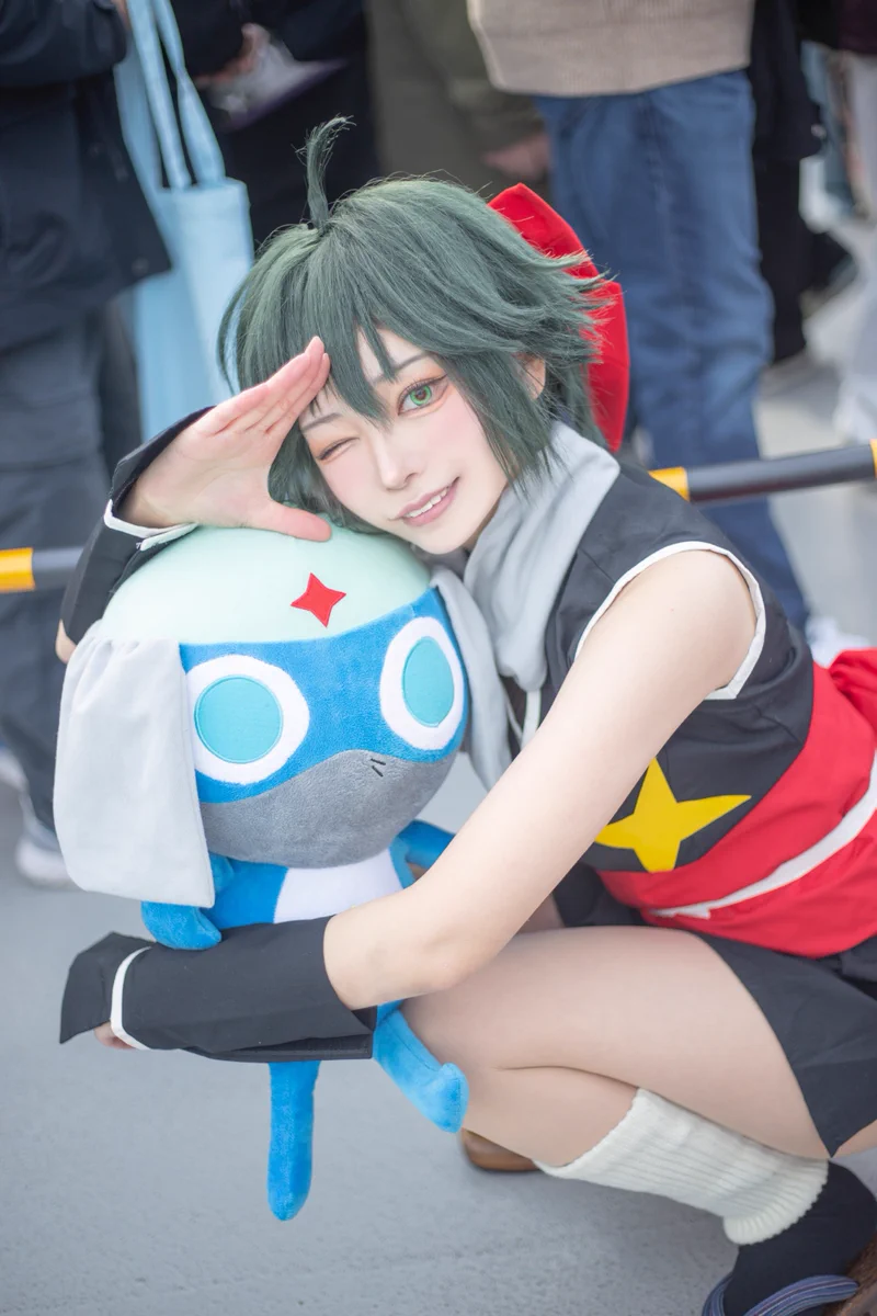 コスチューム・コスプレ ケロロ軍曹 小雪 ドロロぬいぐるみ コスプレ