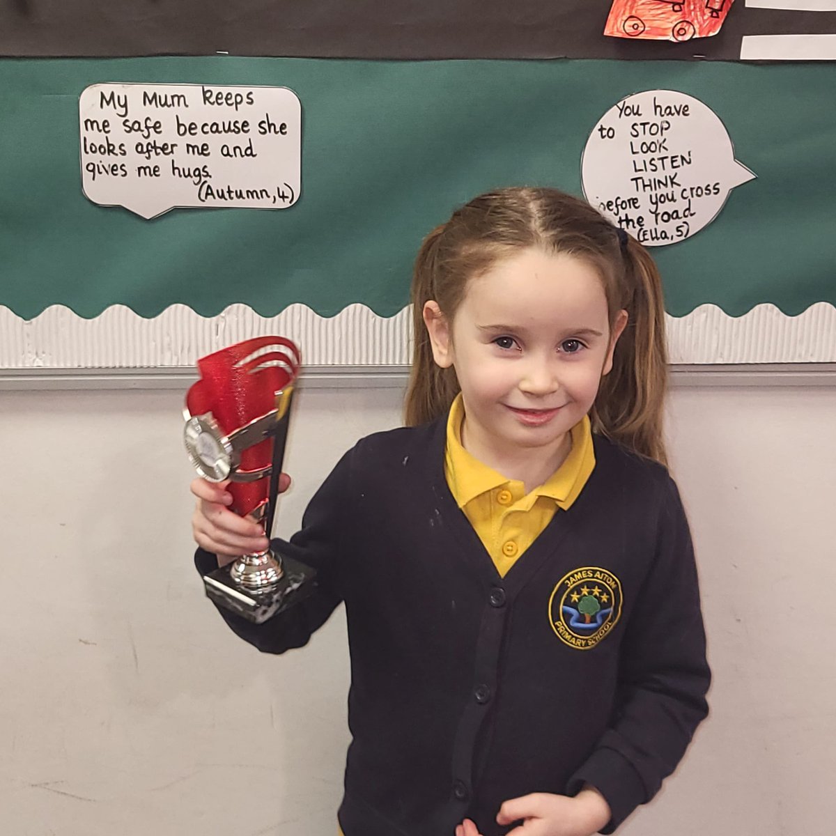 MrsConnelly01's tweet photo. Yesterday we celebrated the success of these two Primary 1 superstars for their achievements in dancing and gymnastics. Well done girls 👏🏼👏🏼👏🏼 @JPrimary https://t.co/B8zlPza5iU