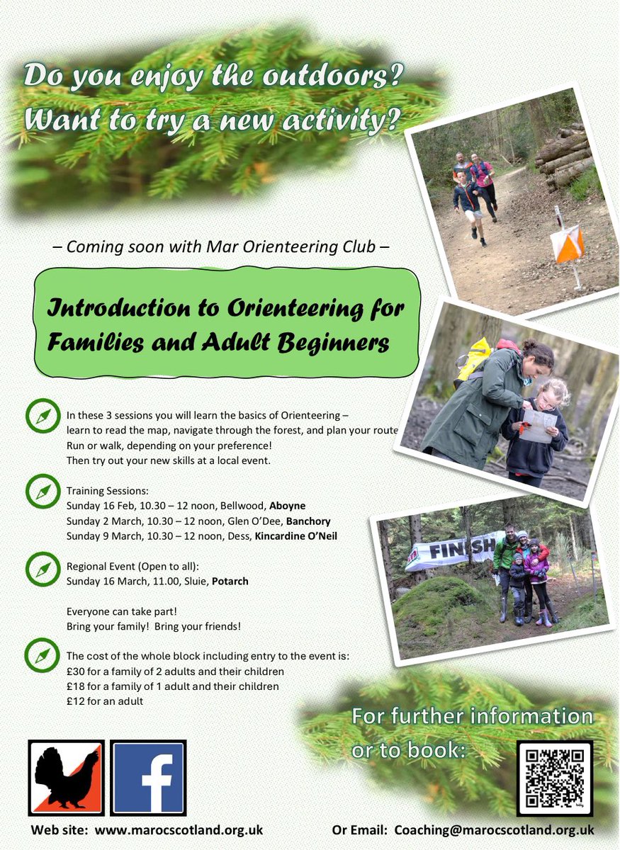 Join in for some family fun! 
Intro course on Deeside coming soon!