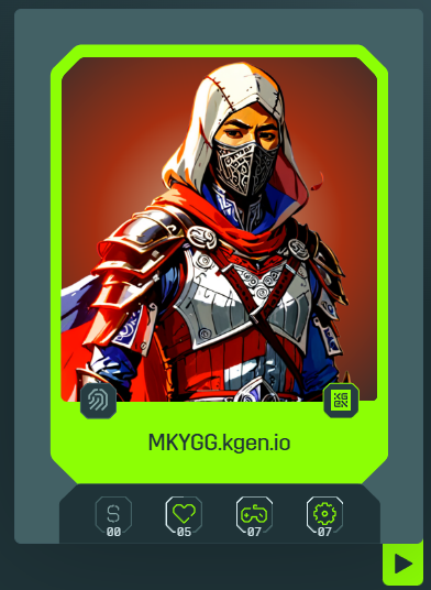 Just autosaved my legacy. ⫟🎮 Now see all my gaming achievements—across games, chains and platforms—on my POG! Btw how do you like my avatar?  play.kgn.live/pog/MKYGG #ProofOfGamer #KGeN