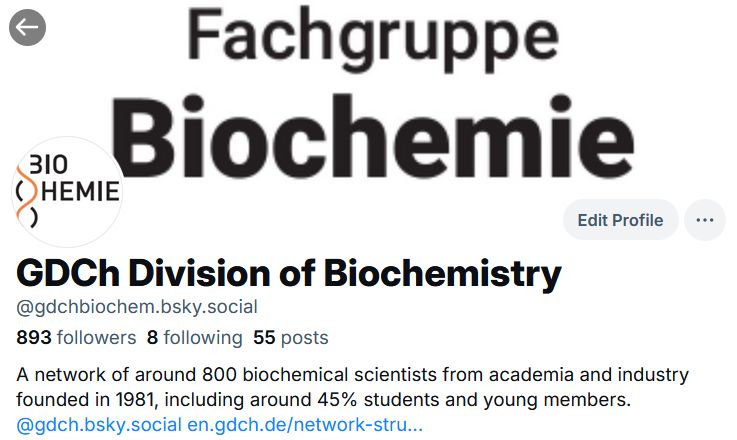 GDCh_BioChem's tweet image. We have inactivated this account.
You can find us at:
@gdchbiochem.bsky.social
@GDCh_BioChem@mstdn.science
linkedin.com/in/gdchbiochem