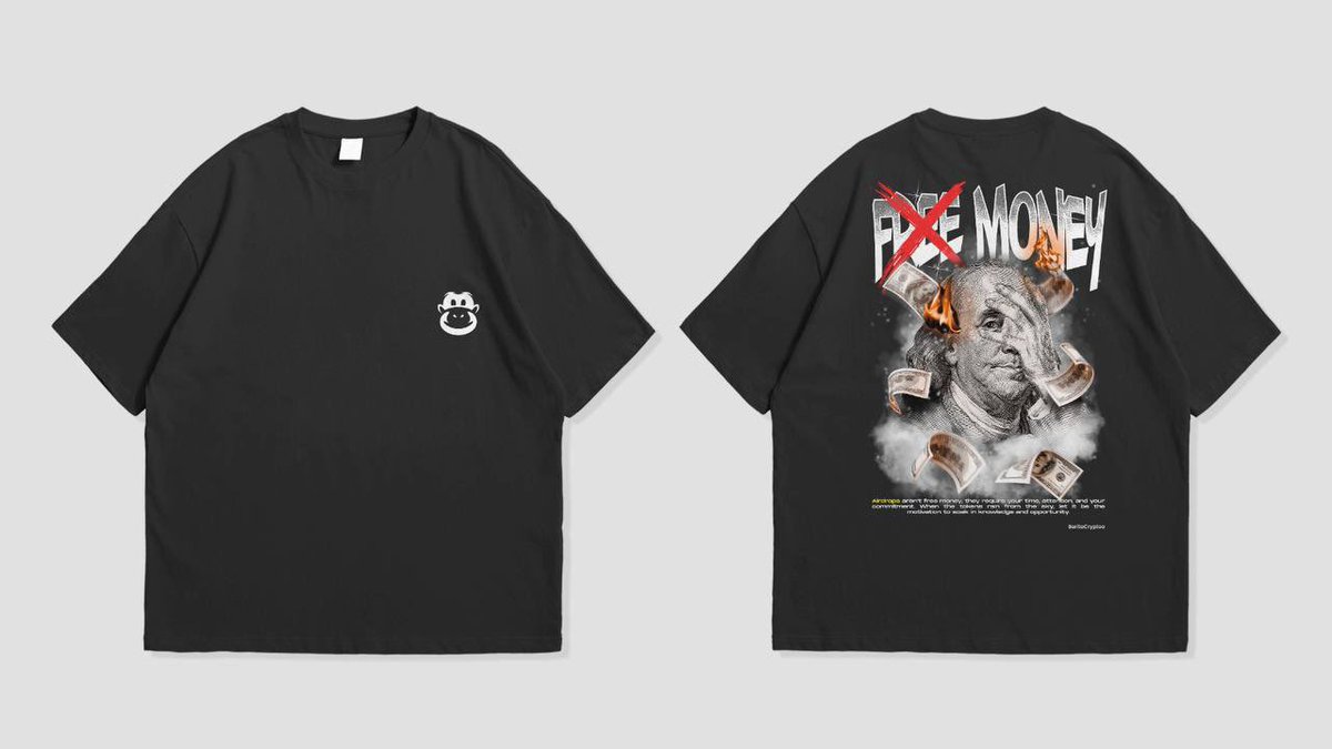 etminn mau bagi-bagi 8 tshirt BeritaCryptoo v2 buat temen-temen, syaratnya gampang aja:

1️⃣Follow
2️⃣Like, retweet, dan tag temanmu

Akan diundi jam 5 sore nanti. Goodluck!