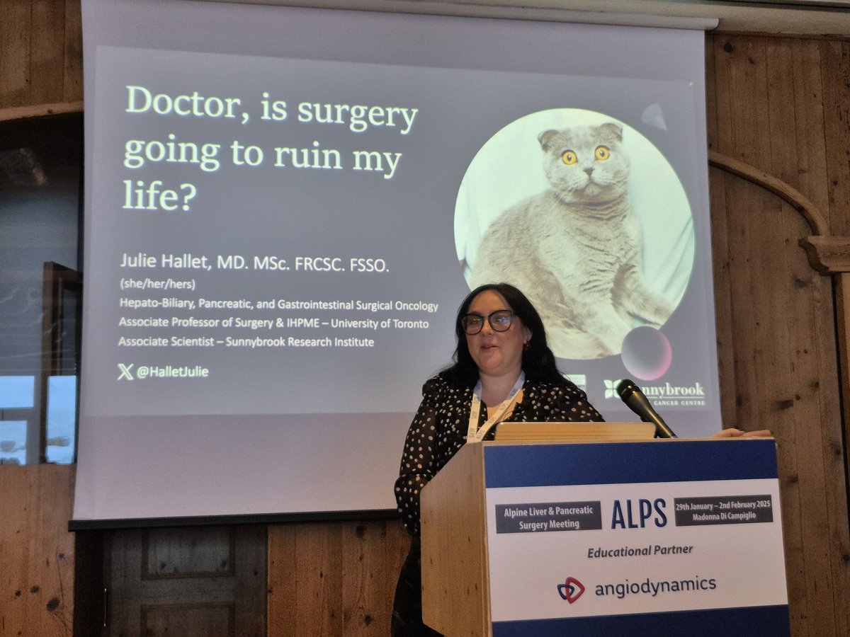 ALPS Meeting (@alpshpb) on Twitter photo <a href="/HalletJulie/">Julie Hallet</a> from <a href="/UofTSurgery/">U of T Department of Surgery</a> continues the "surgical outcomes" theme this morning with some insights into the importance of shared decision making #ALPS2025 <a href="/IHPBA/">IHPBA</a> <a href="/HalletJulie/">Julie Hallet</a> from <a href="/UofTSurgery/">U of T Department of Surgery</a> continues the "surgical outcomes" theme this morning with some insights into the importance of shared decision making #ALPS2025 <a href="/IHPBA/">IHPBA</a>