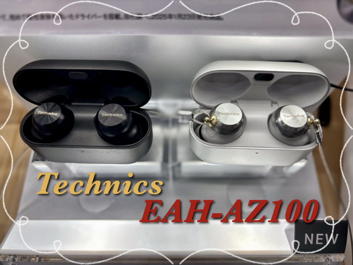 人気フルワイヤレスイヤホンのご紹介☝️／ #テクニクス 「EAH-AZ100