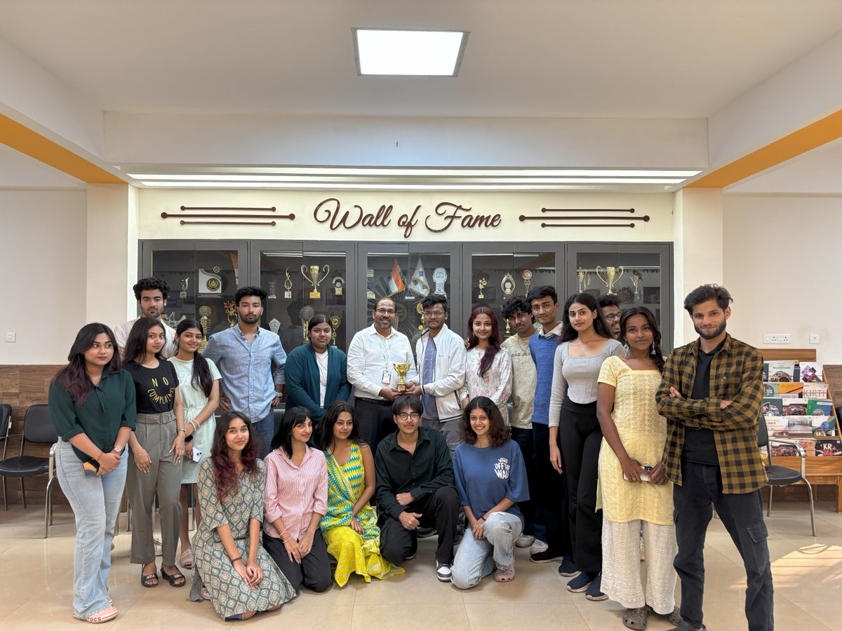 ksacofficial's tweet photo. Victory never goes out of style! Team Kzarshion conquers the ramp, bringing home 1st place at IIT KGP Spring Fest's fashion event, Navyata!
Proud, grateful, and unstoppable! ๐
#Kzarshion #Champions #SpringFest #Navyata #WinningInStyle #kiit #style https://t.co/faPGDXQBYr