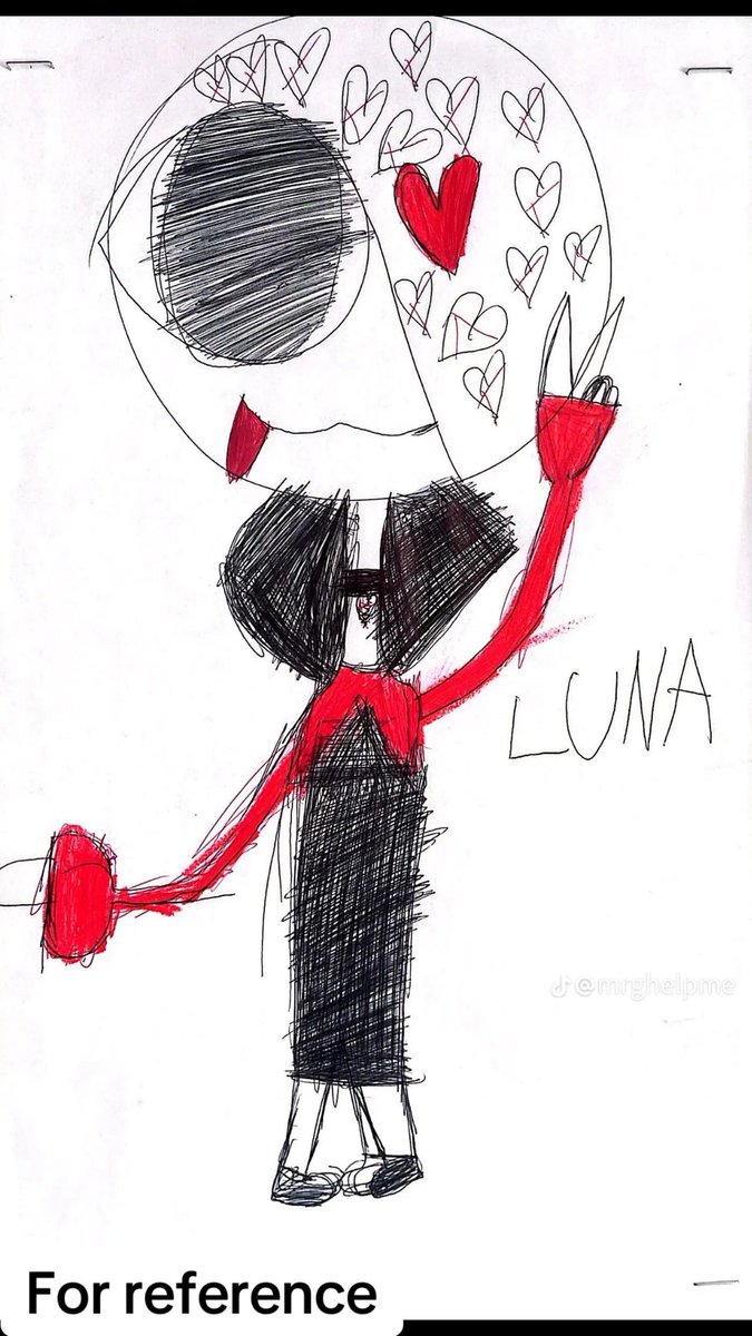 mangle_fire's tweet image. Drew Mr. Gs students oc from tiktok 
Happy birthday little lady I hope you like the drawing
#tiktok
#ocdrawing
#artist