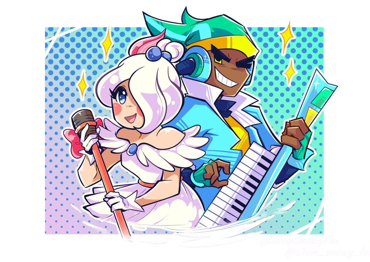 SilverSnowyFox's tweet photo. Sweet and Sour have such cute designs! Honestly so fun to try drawing in the mods style!โค๏ธ
#FNFSOUR #FlavorRave #FNF https://t.co/haAfpJoacm