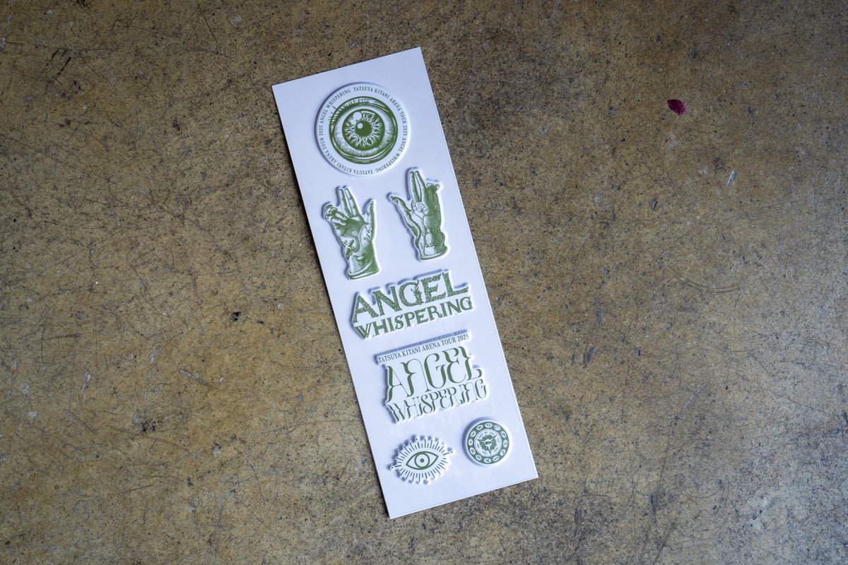 ✨👁️NEW GOODS👁️✨ ⭐️ANGEL WHISPERING ぷくぷくステッカー
