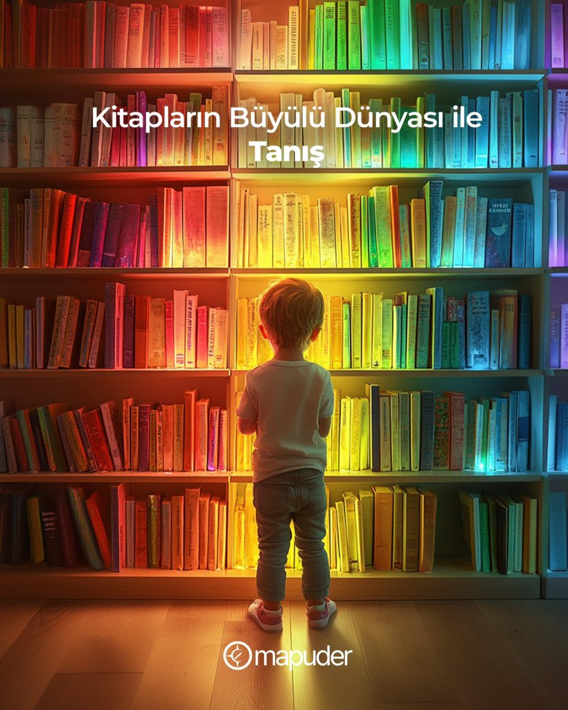 Çocuklarımızın hayal gücünü geliştirmesi ve kendi dünyalarını keşfetmesi için, kitaplar onlara sihirli bir anahtar sunar.

#mapuder
#mavipusula
#mavikütüphane
#mapuderetkisi