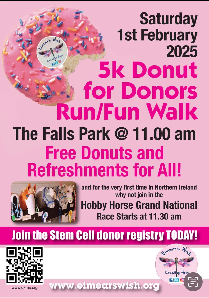 Good morning it’s Donuts for donors day. We are very thankful to <a href="/sainsburys/">Sainsbury's</a> in <a href="/KCbelfast/">TheKennedyCentre</a> who have supplied 1000, donuts. Early start out delivering Eimear’s Wish donuts to our friends in  <a href="/BelfastTrust/">Belfast Trust</a> Ward 10 North BCH <a href="/SportyNeesy/">Denise Watson</a> <a href="/TaggartJoel/">Joel Taggart</a>.