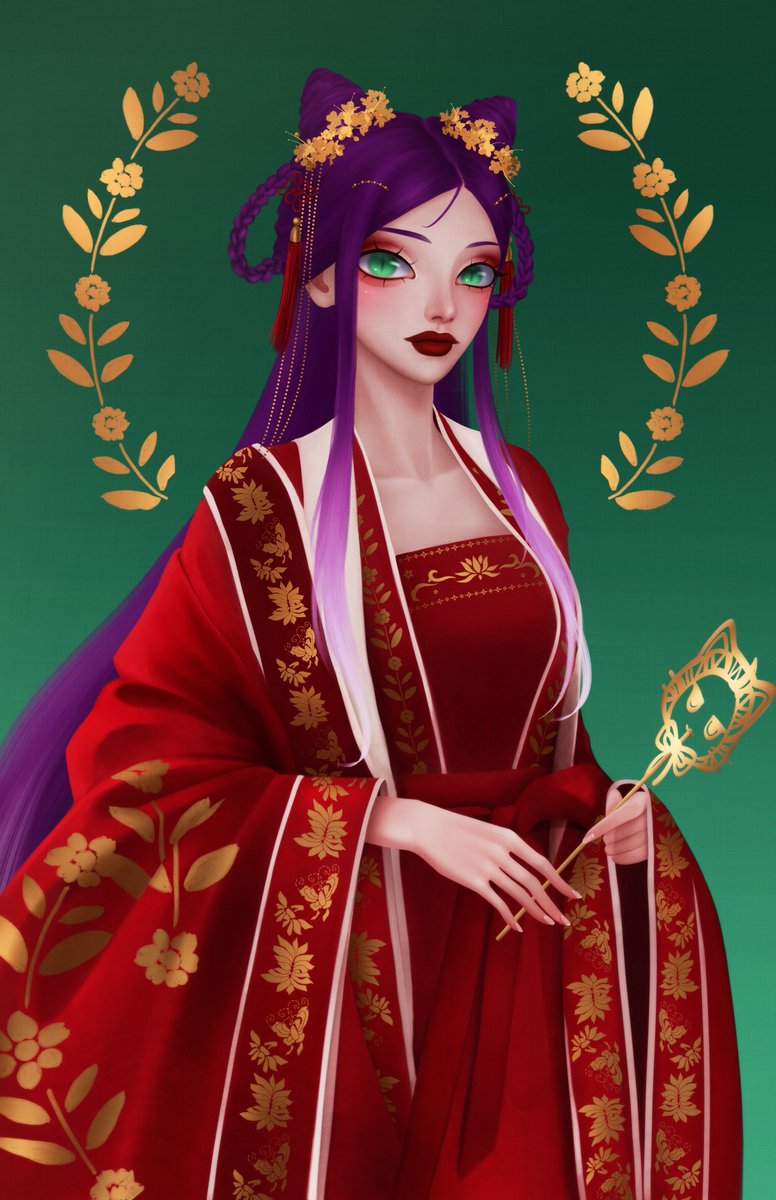 rell_cat's tweet image. happy new year 🐍🀄

#chinesenewyear #lunarnewyear #yearofthesnake #art