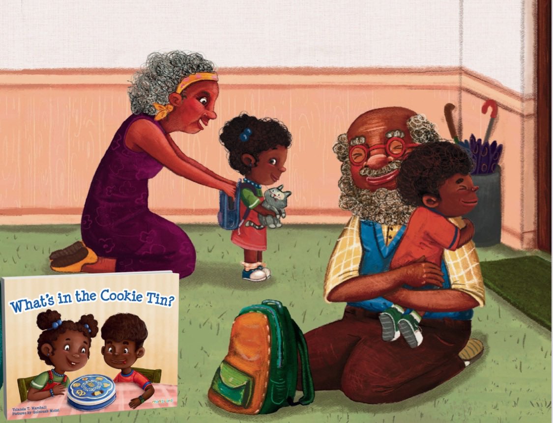 Author_YTM's tweet photo. Grandparents- the keepers of the infamous cookie tins ❤️

#grandparents #grandfathers #grandmothers #grandparent #cookietin #multigeneration

Illustrator @golnoush_moini
Publisher @chalkboard_publ https://t.co/WgEUgFIB7A