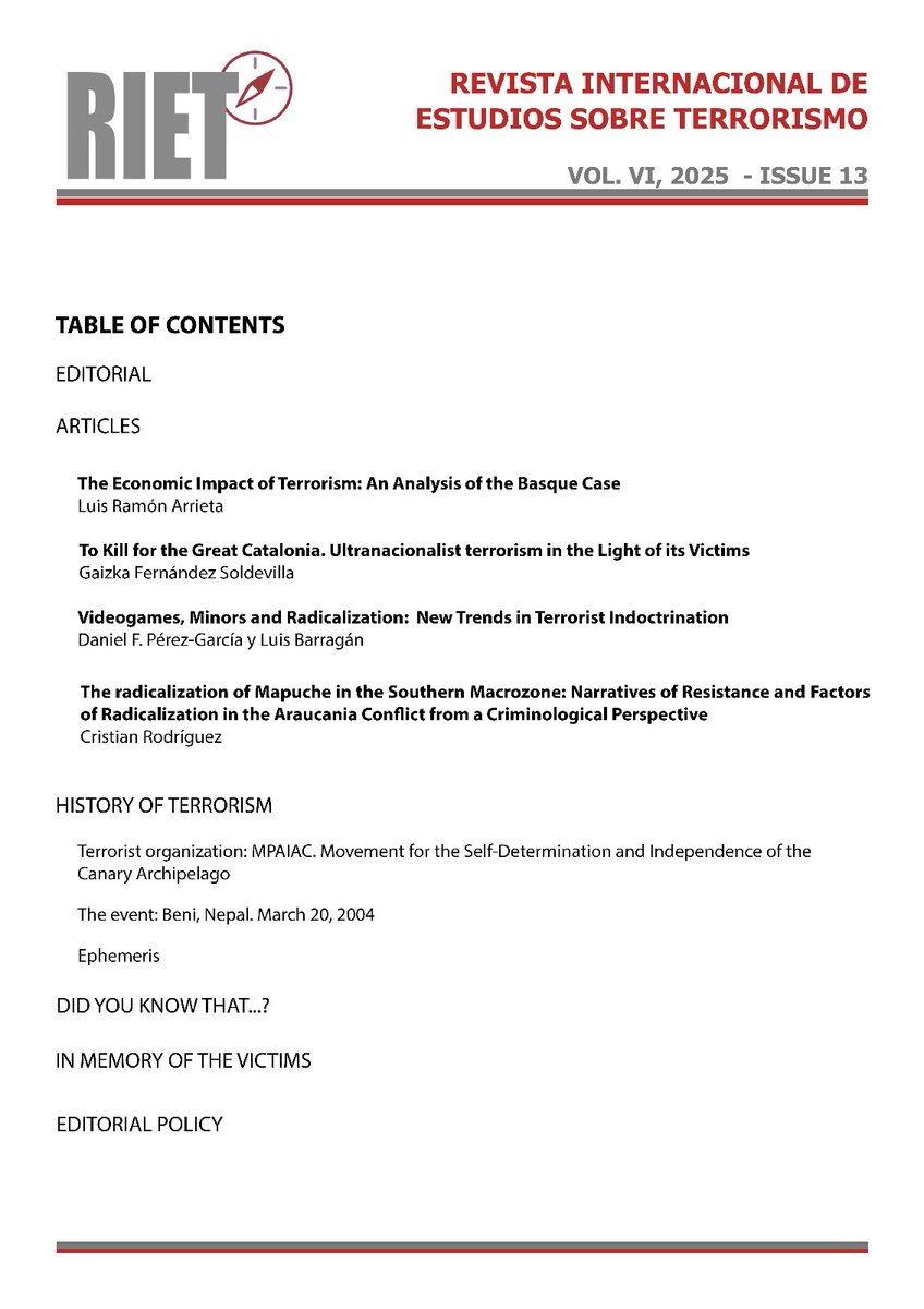 🇪🇸Nos alegra anunciar el lanzamiento del número 13 de RIET. Accede a todo el contenido de la publicación, aquí: rietjournal.org/n13/

🇬🇧We are pleased to announce the launch of issue 13 of RIET. Access the full contents here: rietjournal.org/en-n13/