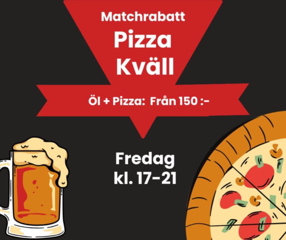 Kom och njut, ladda upp för hockeyfest!
Nu smäller de i Prolympiahallen.
Seriefinal och go stämning.
Allt detta laddas upp hos @virserum_pizzeria 
Mycket stort tack till detta initiativ, med företagstänk i grunden och med ett värde att växa tillsammans. Mer sånt

#virserum