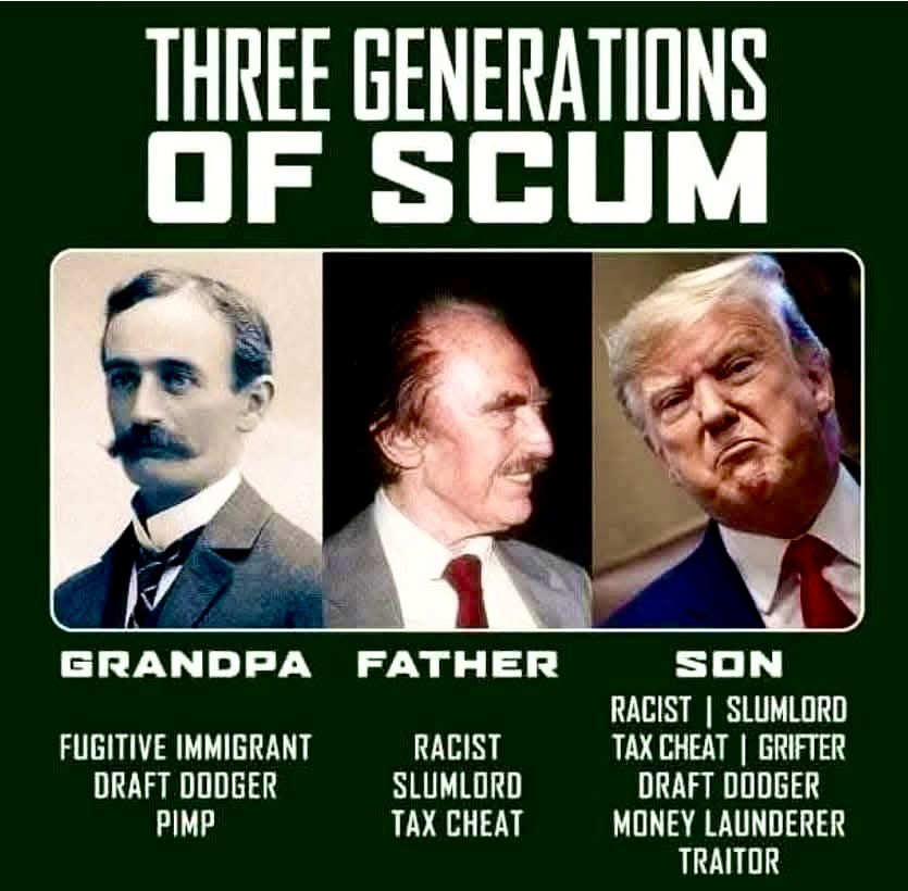 Like grandfather, like father, like son.