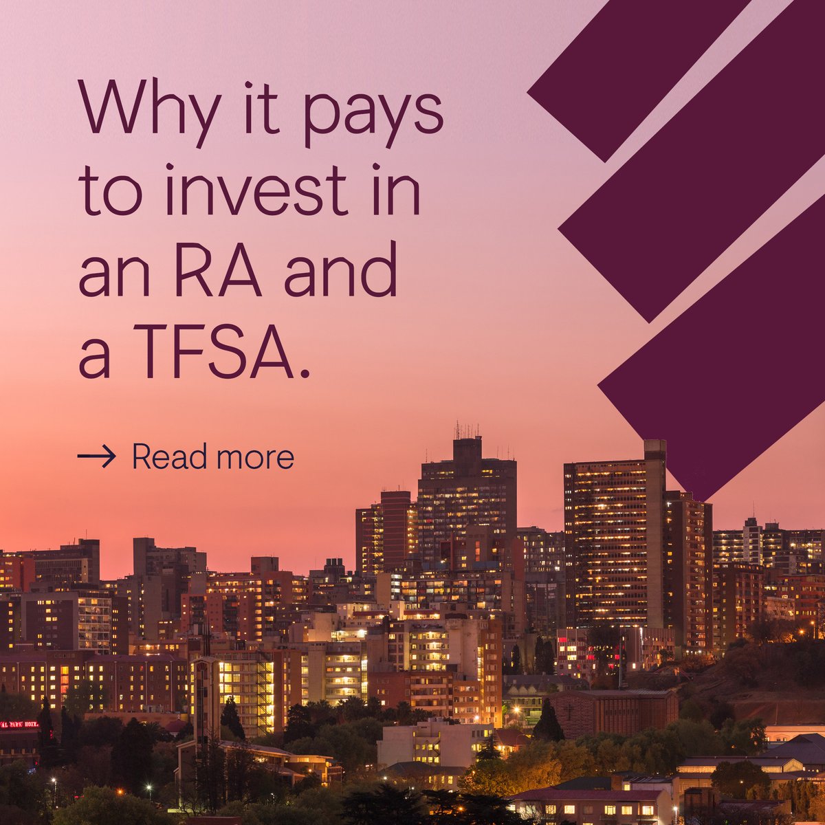 Boost your tax benefits before year-end. Contribute to an RA or TFSA to benefit from these products' significant tax benefits. 

🔗Explore our guide now: nty.one/3PWE6Ny

#91Women&amp;Investing #TaxBenefits #RetirementSavings #TFSA #RA