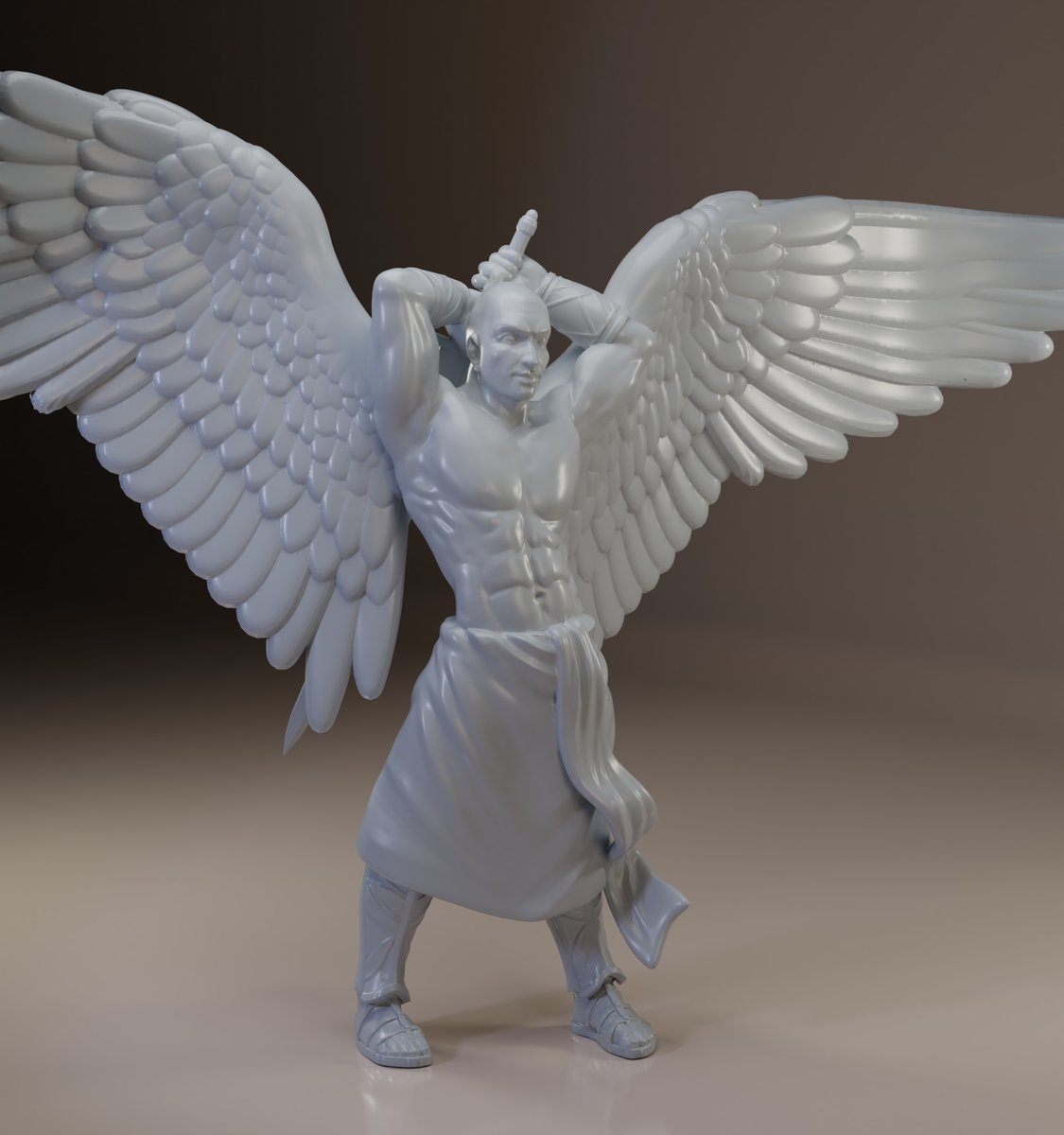 RogueHero3d's tweet photo. New minis available at MyMiniFactory
A set of 3 angels, straight from the monster manual
I find it kind of funny going through the monsters only to occasionally find designs that are basically just a dude
Anyways, link in bio
#zbrush #3dprint #dnd #3dmodeling #b3d #miniature https://t.co/MAkmWQ9H1B