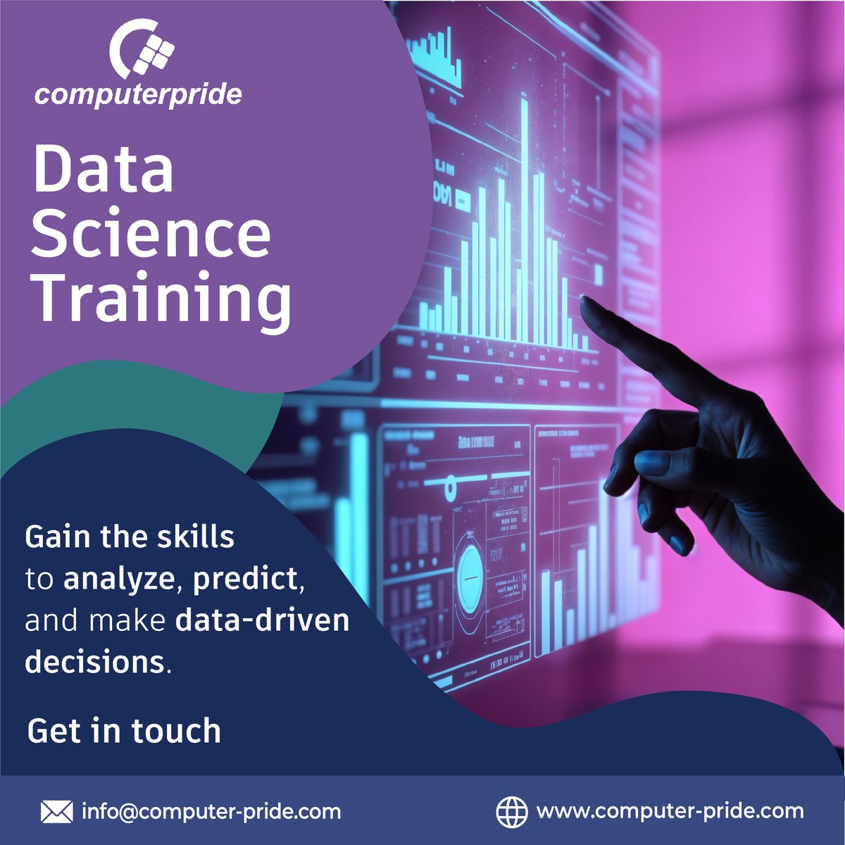 BD_Africa's tweet image. SPONSORED: Data Science: The Future is Here! 📊
Data Science is one of the fastest-growing careers today.
At @Computer_Pride, we offer expert training and certification to help you build the skills you need to thrive in this exciting field. Want to learn more? Visit our…