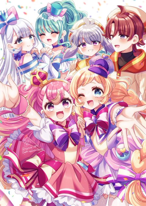 めっちゃプリキュア描いた
 #今月描いた絵を晒そう 