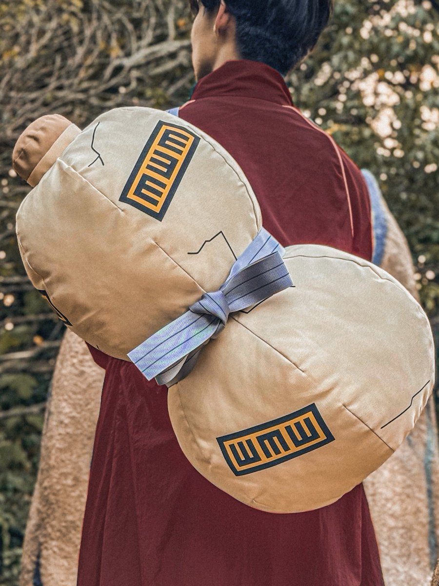 🔥 我愛羅のひょうたん型バックパック ・ふわふわ＆大容量