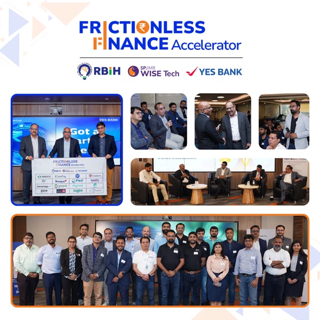 We had a great start to the Frictionless Finance Accelerator, a collaboration between RBIH, WISE Tech SPJIMR, and YES Bank!

Thank you to our partners, dignitaries, and attendees for making this launch a grand success.