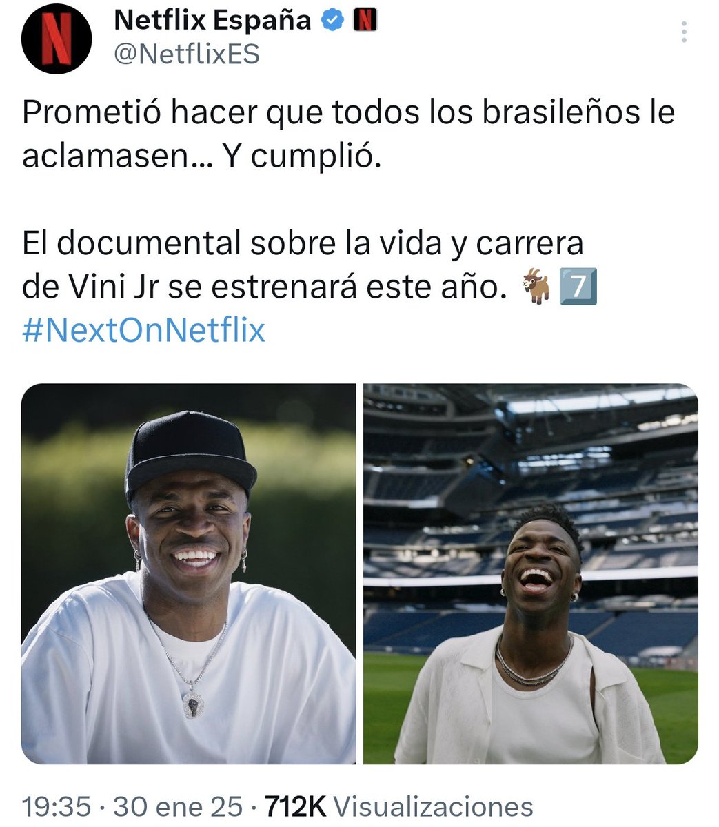 El único capítulo que voy a ver de ese truño de documental es cuando le entregan el Balón de oro.